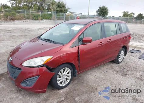2012 Mazda Mazda5 Sport z USA, uszkodzony, nr VIN JM1CW2BL5C0129385